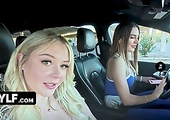 Soccer stepmoms Ella Reese and fortunate Kay Love tackle the young coach together