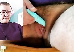 Latino bulky trans man enjoys deepthroat action now