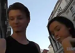 HUNT4K. Need for money motivates teen to cheat on her poor boyfriend