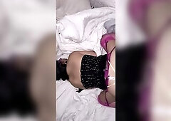 Le rompo el culo y no puede hacer ruido por qué nos cacha su novio
