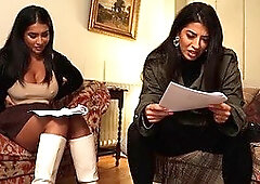 Get a sneak peek of who got scared behind the scenes with xander Corvus, Frances Bentley, and Jasmine Sherni