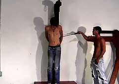 Naughty boys play loud and sexy in BDSM home kinks