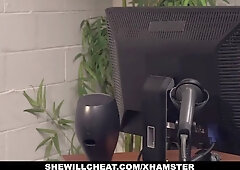 Shewillcheat - big titted milf manager nails new worker