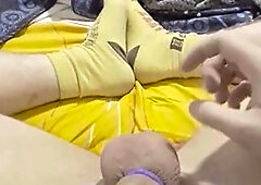 young man with big cock gets off