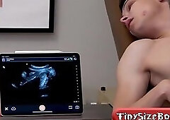 Medical Office bareback threeway @TInySizeBoy