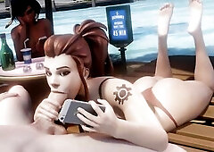 Overwatch Compilation Beach from Bewyx Animations