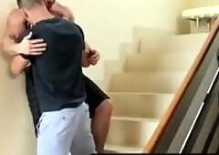 Muscular hunks Brenner Bolton and Casey More enjoy intense bareback fucking