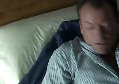 A sexy whore takes a large solid knob