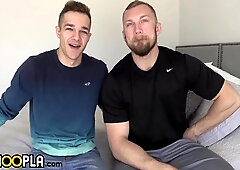 Bryce Beckett And Jayden Marcos - Jayden Monster Cock Marcos Spreads His Tight Hole For Bryce