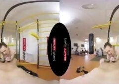 VR - Anal Workout for Fit Gym Teen