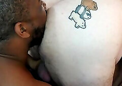 FatbearNJ gets his big ass eaten and fucked by BBC cub