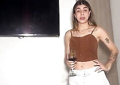 I'll bang the landlady so this babe'll let me rent the place for free.