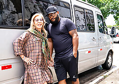 79 Years Old Mature Picked Up For Ass Fucking