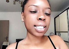 Lip Fetish and Throat Play