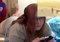 BBW Tanya Mellow gets freaky in a hardcore gaming session