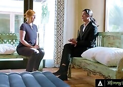 MOMMY'S BOY - Big Titties MILF Lauren Phillips Gets Her Redhead Pussy Banged By Her Client