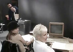 Favourable man gets a oral pleasure enjoyment from his lewd large butt and large melons mother I'd like to fuck secretary.