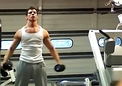 Next Door Male: Sweating & Stroking it Out with Friends