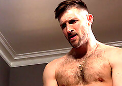 He is about to move in to the new place with the hunk