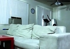 White MILF hungry for a fuck gets it on with hung black stud