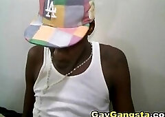 Black Monster Cock in Solo Masturbation