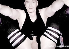 Jockstrap, vibro, male rosebud