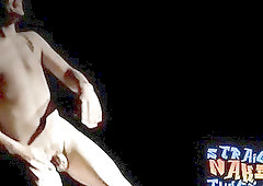 Straight studs get out of their car to jerk off