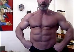 Matt Bolt Flexing and Posing