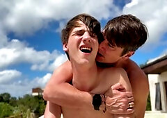 Colby Knox: Exploring Zac's Hole with Colby's Tongue
