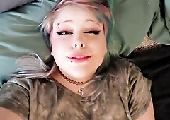 Toy made me cum also in a short time! - Face close up