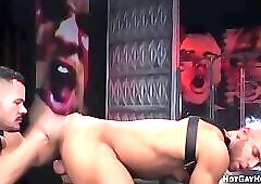 Two horny prisoners produce a pounding