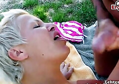 german short hair golden-haired mother i'd like to fuck screw outdoor