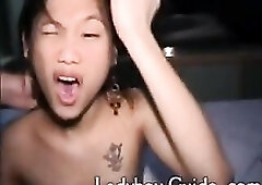 Stop, stop, stop! pleaded pre-op Pim. So I pounded away harder. I drilled her bum each way, as her uncut dick wiggled around. That Babe groaned and cl