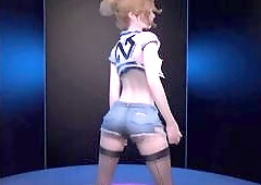 [VAM] girl topless dance