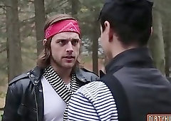 Muscle son anal sex and cumshot