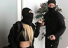 Stunning FFM action with two spicy babes Lexi Luna and Kenzie Reeves