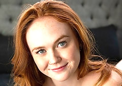 An innocent redhead teen Brooklyn Belle deserves his hard cock