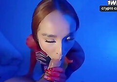 COSPLAY SPIDERWOMAN penetrates fan, rides him to cum - greatest XXX!