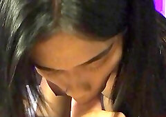 Asian Shemale Jessy Gives Blowjob And Ass Fucked