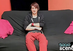Andy Kay in Cute Emo Twink Andy Kay Wanks Out His Wad In His Room - HomoScene