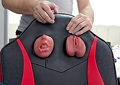 Solo, sex toy, fucking machine