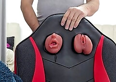 Solo, sex toy, fucking machine