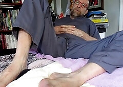 Horny gay bear daddy, straight dudes, and gay hunks in steamy action