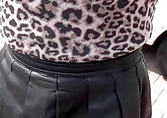 chastised sissy bimbo slut driving scooter