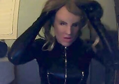 May in Playmate Pt4! Bad gal in female mask Playmate goes nice!