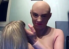 Kathy and Playmate Pt4! Unmasking without female mask Playmate!