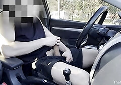 Public caught, gay exhibitionist, outdoor