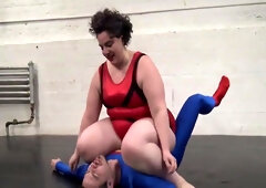 Superman Defeated and Humiliated by BBW