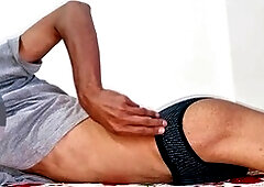 Cum in panty, gay bra and panties, sissy masturbation