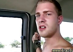 Straight amateur guy ass fucks for cash